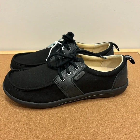 REVITALIGN Mens Brewster Oxford Comfort Shoes Cotton/Leather Orthotic Black 12 D REVITALIGN Men main image 3